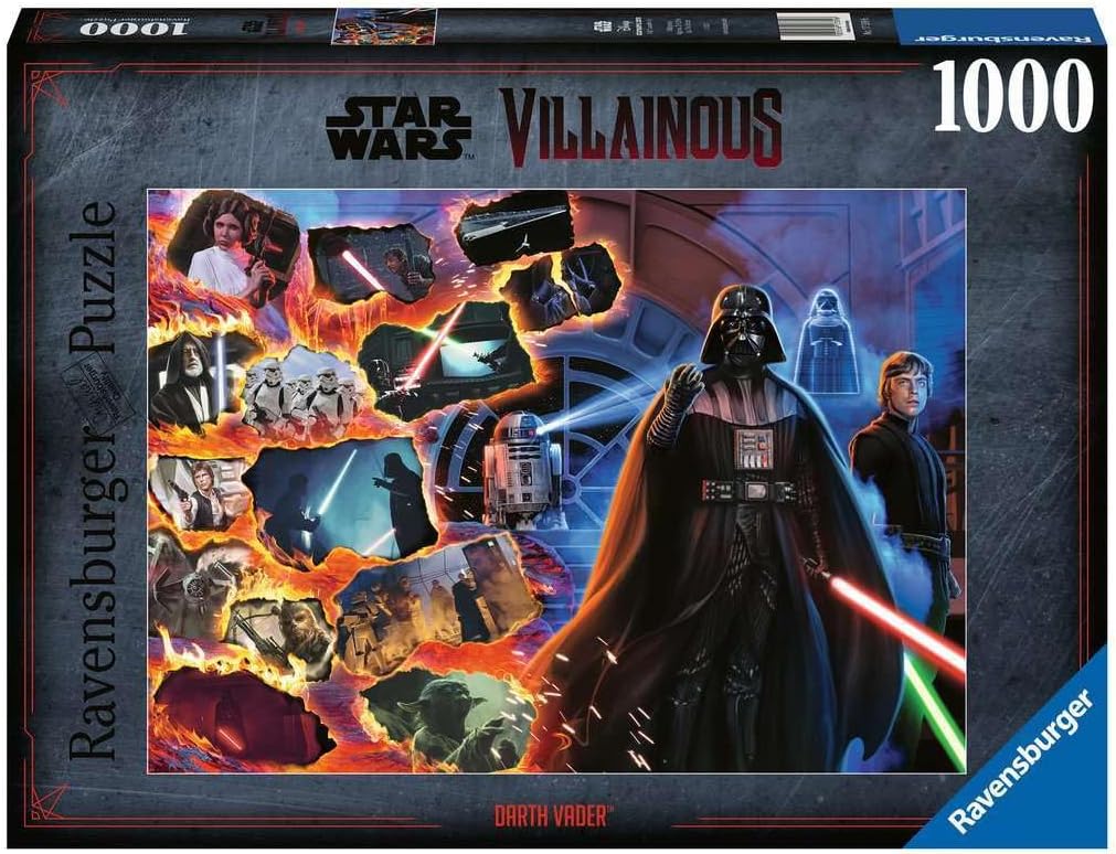 Ravensburger Star Wars Villianous Darth Vader 1000 piece Puzzle